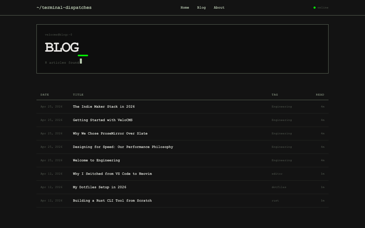 Terminal theme preview